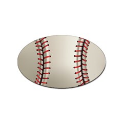 Baseball Sticker (oval) by Ket1n9