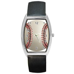 Baseball Barrel Style Metal Watch by Ket1n9