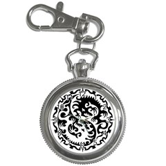Ying Yang Tattoo Key Chain Watches by Ket1n9