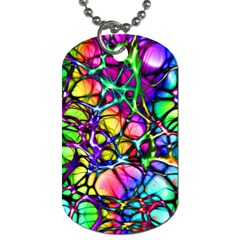 Network-nerves-nervous-system-line Dog Tag (two Sides)