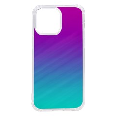 Background-pink-blue-gradient Iphone 14 Pro Max Tpu Uv Print Case