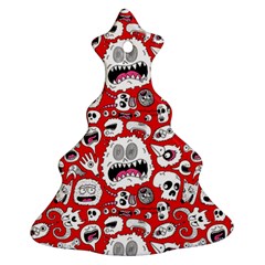Another Monster Pattern Ornament (christmas Tree)  by Ket1n9