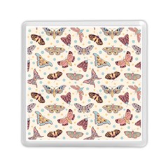 Pattern-with-butterflies-moths Memory Card Reader (square) by Ket1n9
