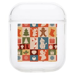 Cute Christmas Seamless Pattern Vector  - Airpods 1/2 Case by Grandong