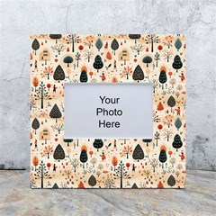 Pattern Seamless White Box Photo Frame 4  X 6 