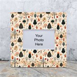 Pattern Seamless White Box Photo Frame 4  x 6  Front