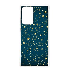 Star Golden Pattern Christmas Design White Gold Samsung Galaxy Note 20 Ultra Tpu Uv Case by Vaneshop