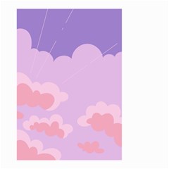 Sky Nature Sunset Clouds Space Fantasy Sunrise Small Garden Flag (two Sides) by Vaneshop