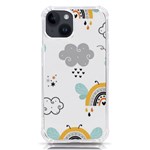 Art Pattern Design Wallpaper Background Print iPhone 14 TPU UV Print Case Front