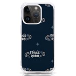 Space Dino Art Pattern Design Wallpaper Background iPhone 14 Pro TPU UV Print Case Front