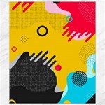 Abstract Colorful Pattern Shape Design Background Canvas 8  x 10  8.15 x9.66  Canvas - 1