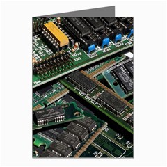 Computer Ram Tech - Greeting Cards (pkg Of 8) by Amaryn4rt
