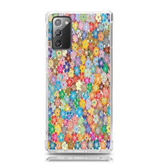 Retro Ethnic Background Pattern Vector Samsung Galaxy Note 20 Tpu Uv Case