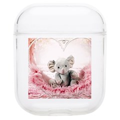 Elephant-heart-plush-vertical-toy Airpods 1/2 Case by Amaryn4rt