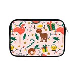 Colorful-funny-christmas-pattern Merry Xmas Apple iPad Mini Zipper Cases Front