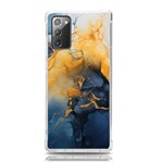 Abstract Marble Design Background Samsung Galaxy Note 20 TPU UV Case Front
