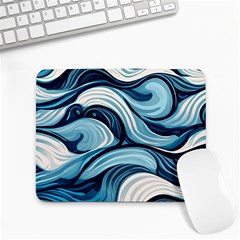 Pattern Ocean Waves Arctic Ocean Blue Nature Sea Small Mousepad