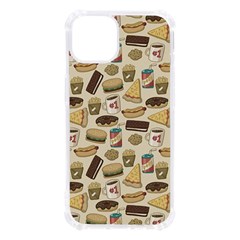 Junk Food Hipster Pattern Iphone 13 Tpu Uv Print Case by Sarkoni