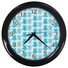Sea Turtle Sea Animal Wall Clock (black)