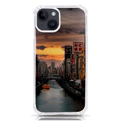River Buildings City Urban Iphone 14 Tpu Uv Print Case
