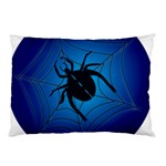 Spider On Web Pillow Case (Two Sides) Back