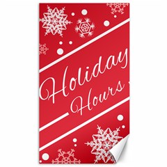 Winter Holiday Hours Canvas 40  X 72  by Amaryn4rt