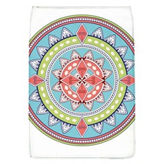 Drawing Mandala Art Removable Flap Cover (l)