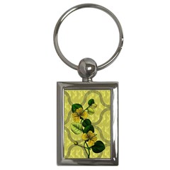 Flower Blossom Key Chain (rectangle) by Sarkoni