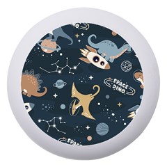 Space Theme Art Pattern Design Wallpaper Dento Box With Mirror