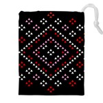 Pattern Abstract Design Art Drawstring Pouch (5XL) Front