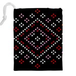 Pattern Abstract Design Art Drawstring Pouch (5XL) Back