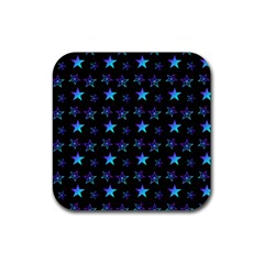Background Stars Seamless Wallpaper Rubber Coaster (square)