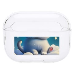 Cat On The Sky Hard Pc Airpods Pro Case by 1212