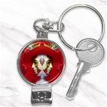 Carnival Düsseldorf Old Town Nail Clippers Key Chain Front