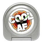 Cool Af Cool As Super Travel Alarm Clock Front