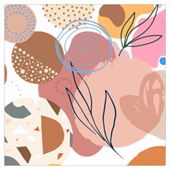Abstract Circles Art Design Lightweight Scarf 