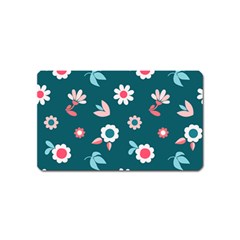 Cute Flowers Seamless Model Spring Magnet (name Card) by Grandong
