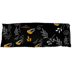 Leaves Coffee Digital Paper Cup Body Pillow Case (dakimakura)