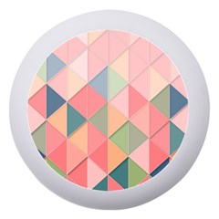 Background Geometric Triangle Dento Box With Mirror
