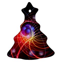 Physics Quantum Physics Particles Christmas Tree Ornament (two Sides) by Sarkoni