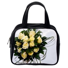 Bouquet Flowers Roses Decoration Classic Handbag (one Side) by Amaryn4rt