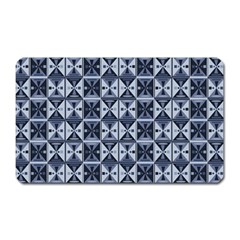 Geometric Monochrome Triangle Magnet (rectangular)