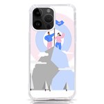 Achievement Success Mountain Clouds iPhone 14 Pro Max TPU UV Print Case Front