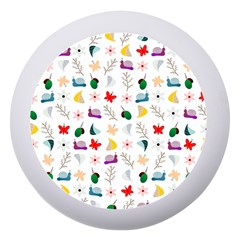 Snail Butterfly Pattern Seamless Dento Box With Mirror