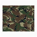 Camouflage Pattern Fabric Small Glasses Cloth Front