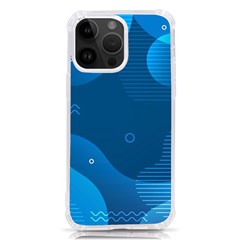 Abstract Classic Blue Background Iphone 14 Pro Max Tpu Uv Print Case