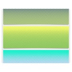 Pattern Banner Background Dot Set Premium Plush Fleece Blanket (Medium) 60 x50  Blanket Front