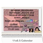 Joy Payne 2025 Wall Calendar 11 x 8.5 (12-Months) Cover