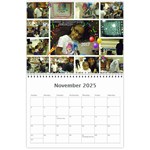 Joy Payne 2025 Wall Calendar 11 x 8.5 (12-Months) Nov 2025