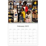 Joy Payne 2025 Wall Calendar 11 x 8.5 (12-Months) Feb 2025